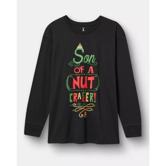 Torrid Women's Plus Size Elf Movie Son of a Nut Cracker Long Sleeve Shirt Size 3 - Picture 1 of 4